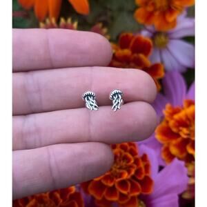 Sterling Silver Jellyfish Post Earrings